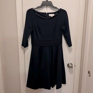 Navy Blue Harper Rose Dress